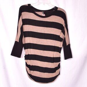 Virtuality Stripe Women's Top Size Small
